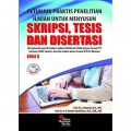 Petunjuk Praktis Penelitian Ilmiah untuk Menyusun Skripsi, Tesis dan Disertasi